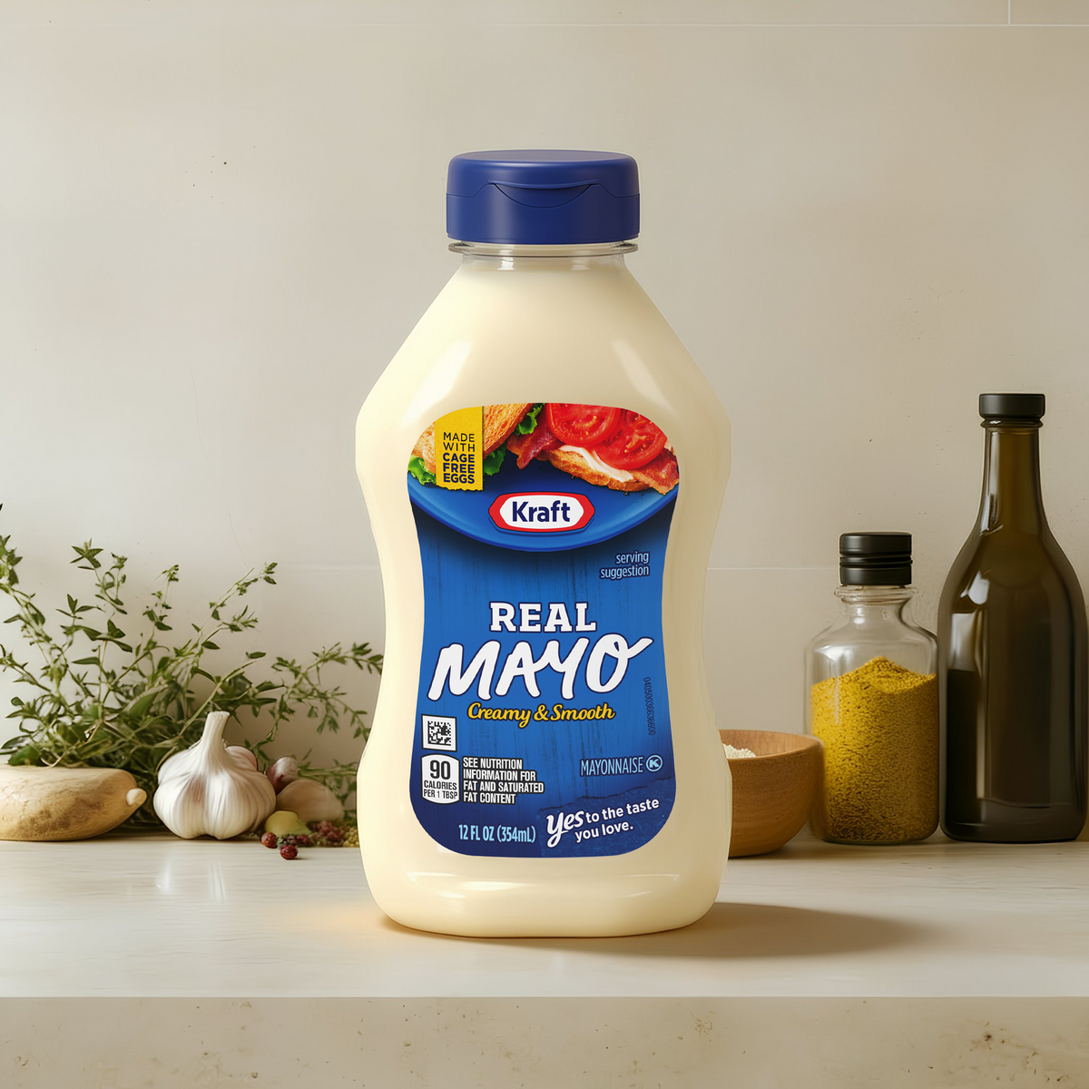 Real Mayo Kraft Heinz 354 ml