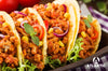Tacos de carne molida de cerdo