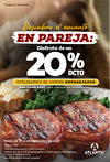 T&C cupón EMPAREJADOS 20% Off del 18 al 23 de septiembre de 2023