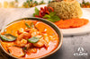 MIX DE MARISCOS CON TILAPIA, ACOMPAÑADO DE ARROZ CON COCO