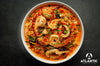 Arroz caldoso con mixtura de mariscos