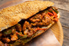 Philly Cheese Steak Sandwich con Fajitas Atlantic
