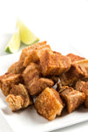 Chicharrones con un toque de ajo