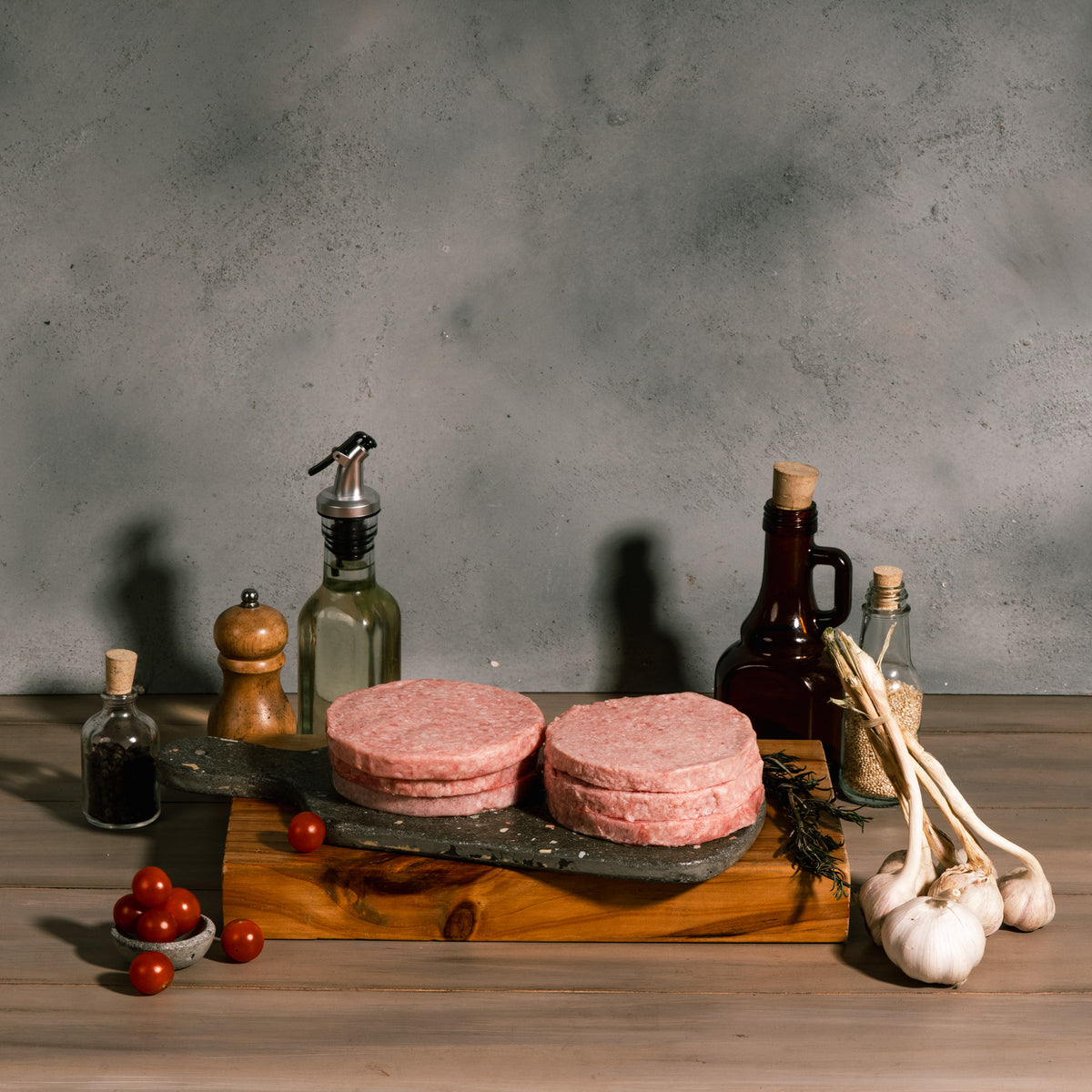 Boston Butt Burger - Hamburguesas de Bondiola de Cerdo X 6 und